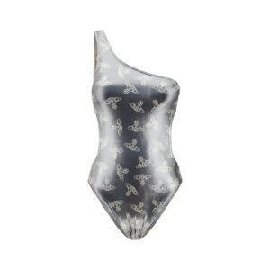 Vivienne Westwood Orb One-Shoulder Swimsuit