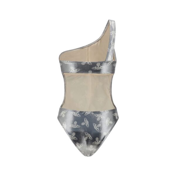Vivienne Westwood Orb One-Shoulder Swimsuit - Image 2