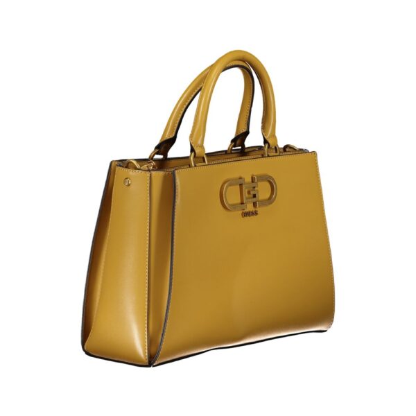 Guess Jeans Yellow Polyethylene Handbag - Image 2