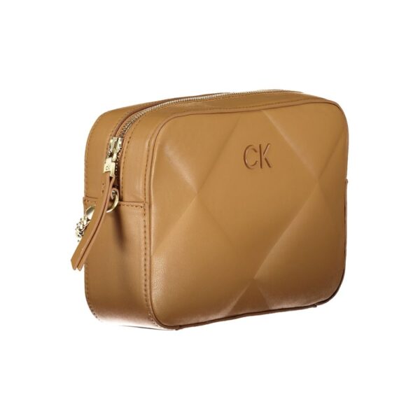 Calvin Klein Brown Polyester Handbag - Image 3