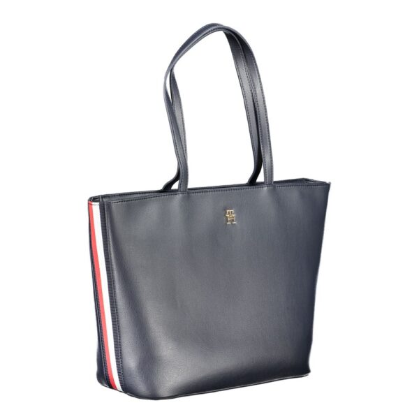 Tommy Hilfiger Blue Polyester Handbag - Image 3