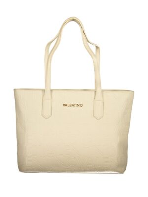 Valentino Bags Beige Polyethylene Handbag