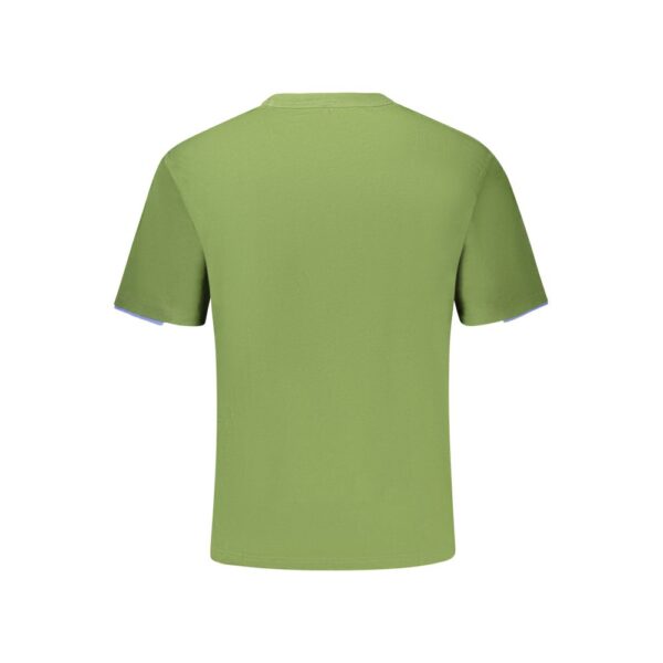 K-WAY Green Cotton Men T-Shirt - Image 2