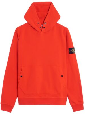 Stone Island Red Cotton Sweater