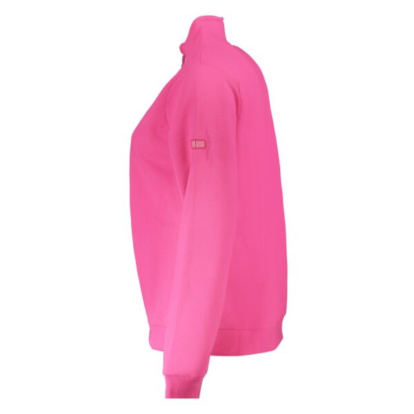 Norway 1963 Pink Cotton Women Sweater - Image 3