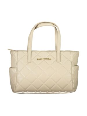 Valentino Bags Beige Polyethylene Handbag