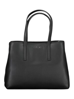 Calvin Klein Black Polyester Women Handbag