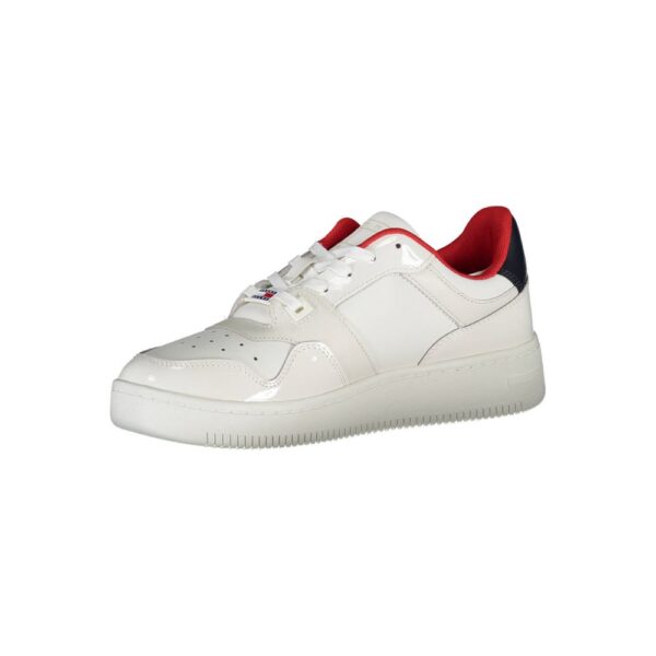 Tommy Hilfiger White Leather Women Sneaker - Image 2