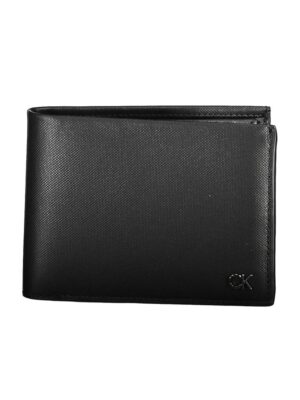 Calvin Klein Black Leather Men Wallet