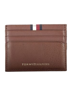 Tommy Hilfiger Brown Leather Men Wallet