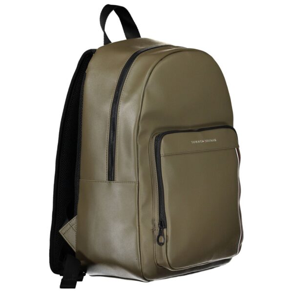 Tommy Hilfiger Green Polyethylene Men Backpack - Image 2