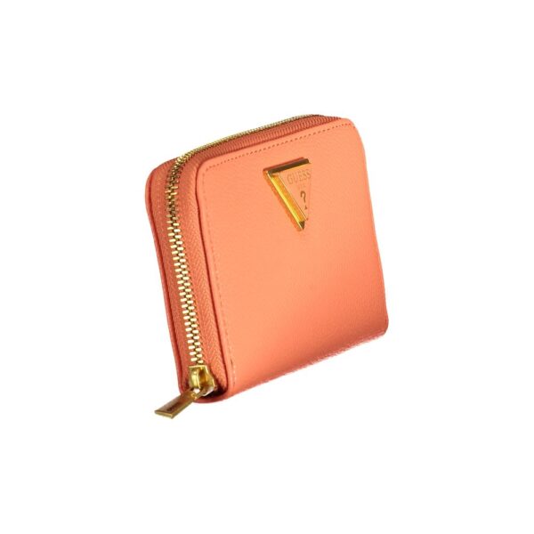 Guess Jeans Orange Polyethylene Wallet - Image 3