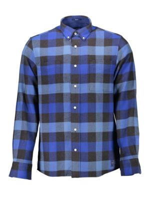 Gant Blue Cotton Men Shirt