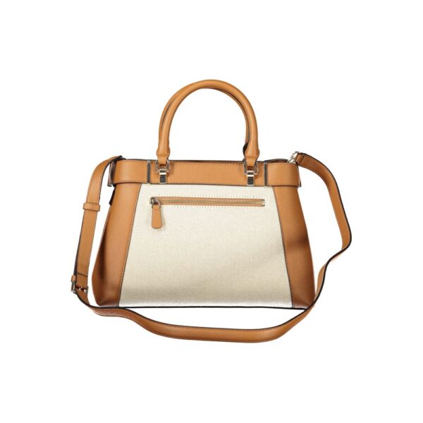 Guess Jeans Brown Cotton Women Handbag - Image 2