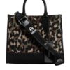 Dolce & Gabbana Multicolor Leopard Shopping Tote Shoulder Bag