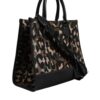 Dolce & Gabbana Multicolor Leopard Shopping Tote Shoulder Bag - Image 4
