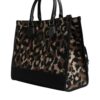 Dolce & Gabbana Multicolor Leopard Shopping Tote Shoulder Bag - Image 5