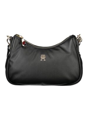 Tommy Hilfiger Black Polyester Women Handbag