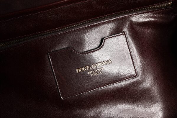 Dolce & Gabbana Brown Leopard Leather Shoulder Strap Tote Bag - Image 7