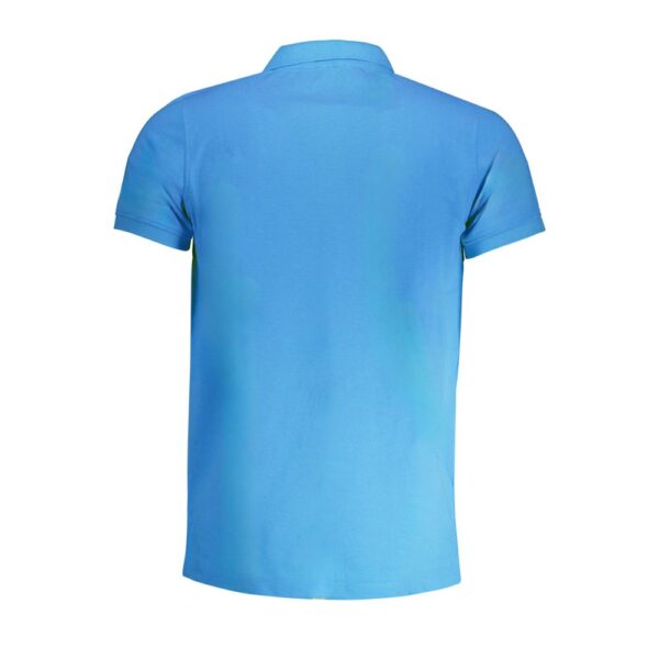 Norway 1963 Blue Cotton Polo Shirt - Image 2