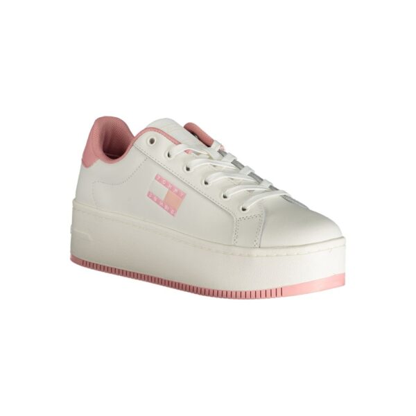 Tommy Hilfiger Pink Polyester Sneaker - Image 2