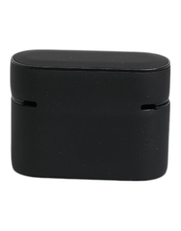 Dolce & Gabbana Black Orange Silicone Embossed Logo Airpods Case - Image 4