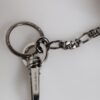 Dolce & Gabbana Red Black Polyester Animal Silhouette Keychain Keyring - Image 6
