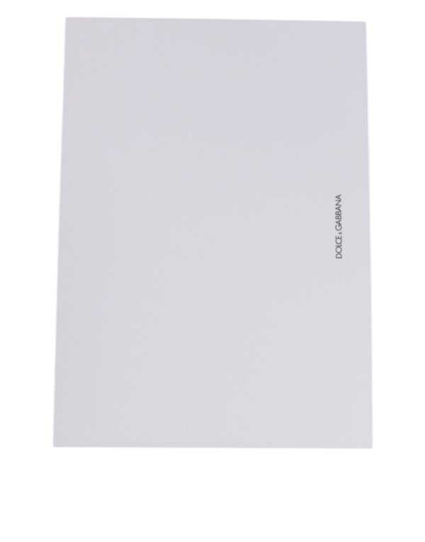 Dolce & Gabbana Multicolor Carretto Siciliano Envelope Post Card Holder - Image 8