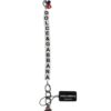 Dolce & Gabbana Silver Brass Chain Dice Logo Embellished Charm Bracelet - Image 2