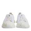 Dolce & Gabbana White Leather Low Top NS1 Sneakers Shoes - Image 2