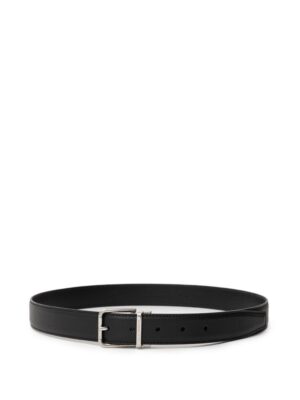 Dolce & Gabbana Black Leather Belt