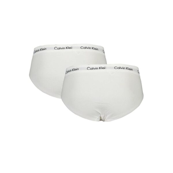 Calvin Klein White Cotton Men Brief - Image 2