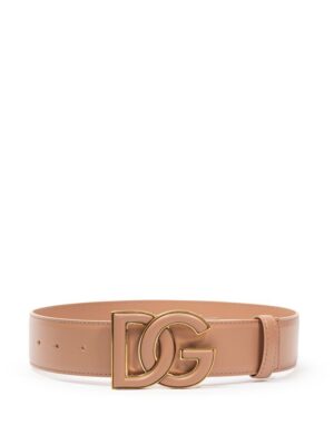 Dolce & Gabbana Pink Leather Belt