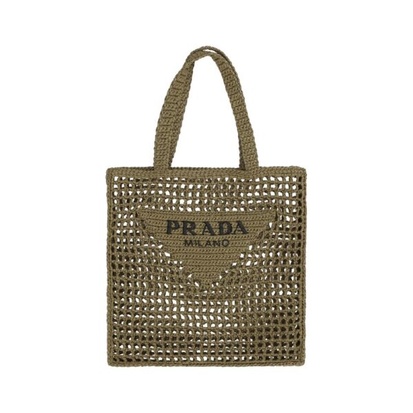 Prada Raffia Shoulder Bag