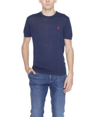 U.S. POLO ASSN. Blue Cotton T-Shirt