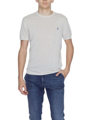 U.S. POLO ASSN. Gray Cotton T-Shirt
