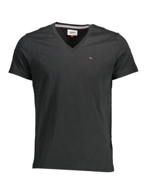 Tommy Hilfiger Black Cotton T-Shirt