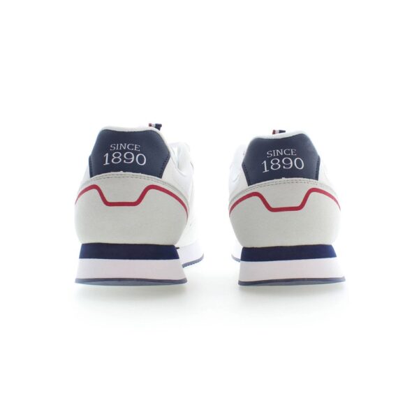 U.S. POLO ASSN. White Polyester Men Sneaker - Image 3