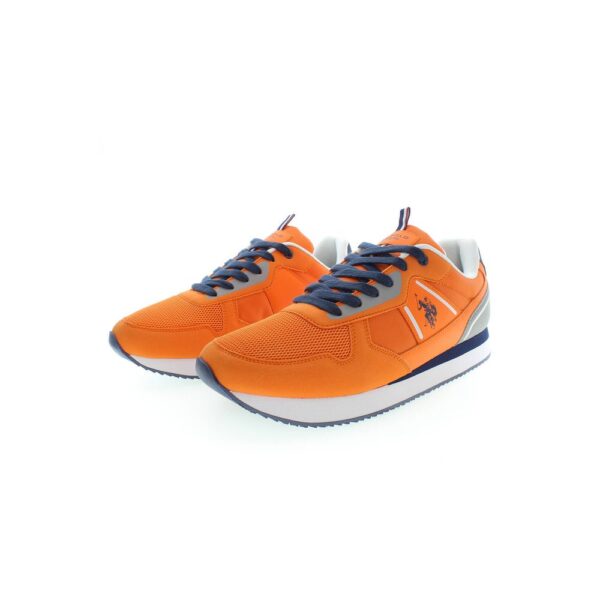 U.S. POLO ASSN. Orange Polyester Men Sneaker - Image 2