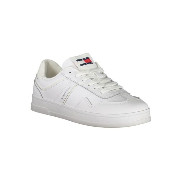 Tommy Hilfiger White Polyethylene Women Sneaker - Image 2