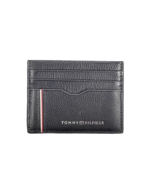 Tommy Hilfiger Blue Leather Men Wallet