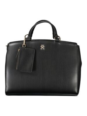 Tommy Hilfiger Black Polyethylene Women Handbag