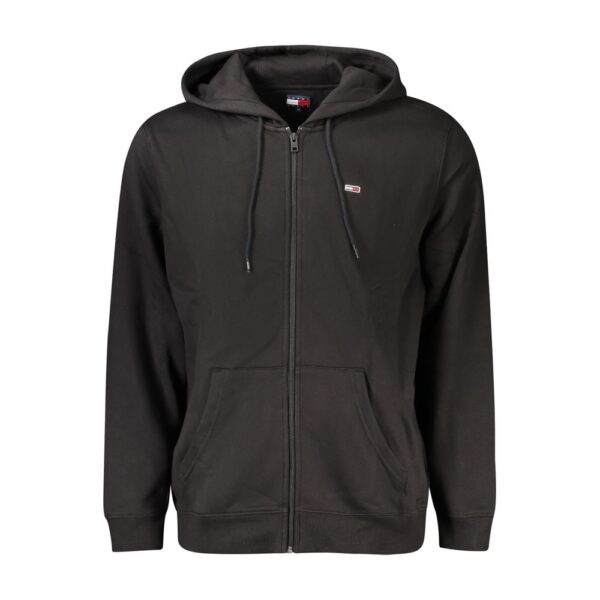 Tommy Hilfiger Black Cotton Men Sweater - Image 2