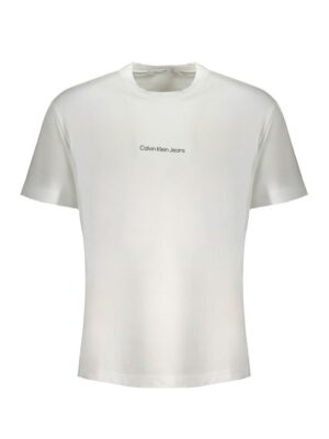Calvin Klein White Cotton T-Shirt