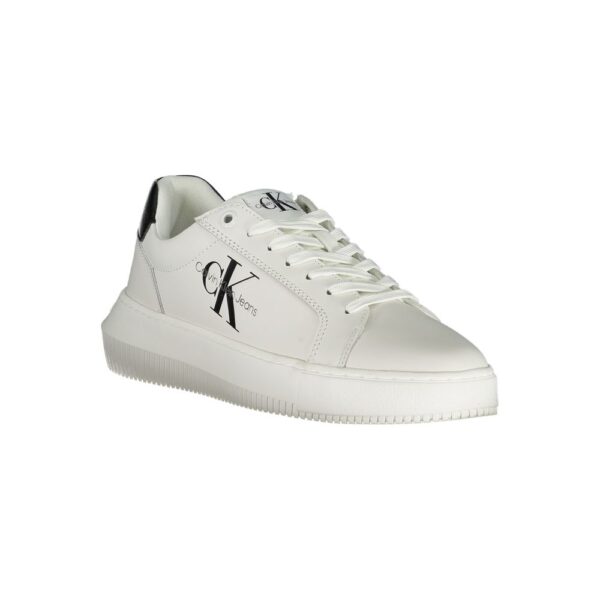 Calvin Klein Eco-Chic White Sneakers with Contrast Details - Image 2
