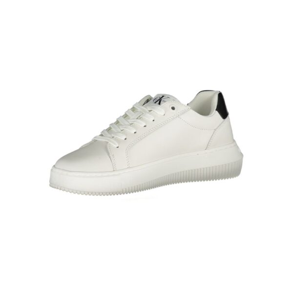 Calvin Klein Eco-Chic White Sneakers with Contrast Details - Image 3