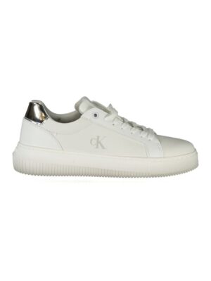 Calvin Klein White Polyethylene Women Sneaker