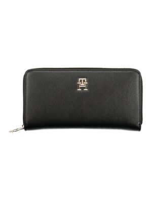 Tommy Hilfiger Black Polyethylene Women Wallet