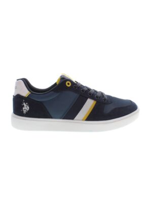 U.S. POLO ASSN. Blue Polyester Men Sneaker