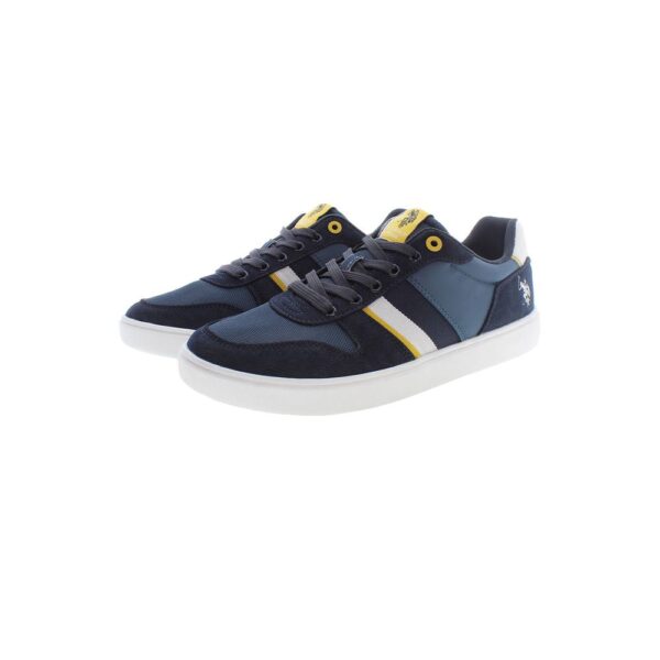 U.S. POLO ASSN. Blue Polyester Men Sneaker - Image 2